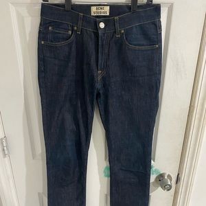 Acne Studio Raw-Denim Jeans